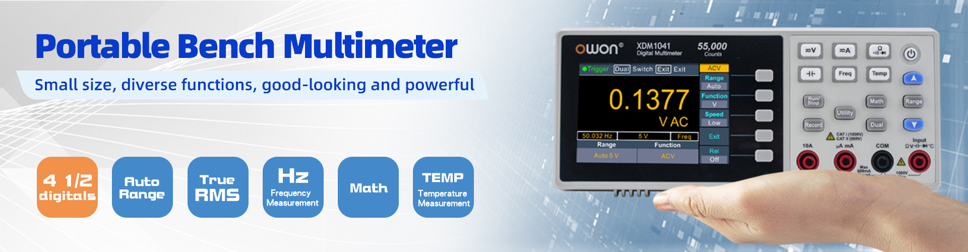 OWON 4 1/2 digits XDM1041 Bench-type Digital Multimeter