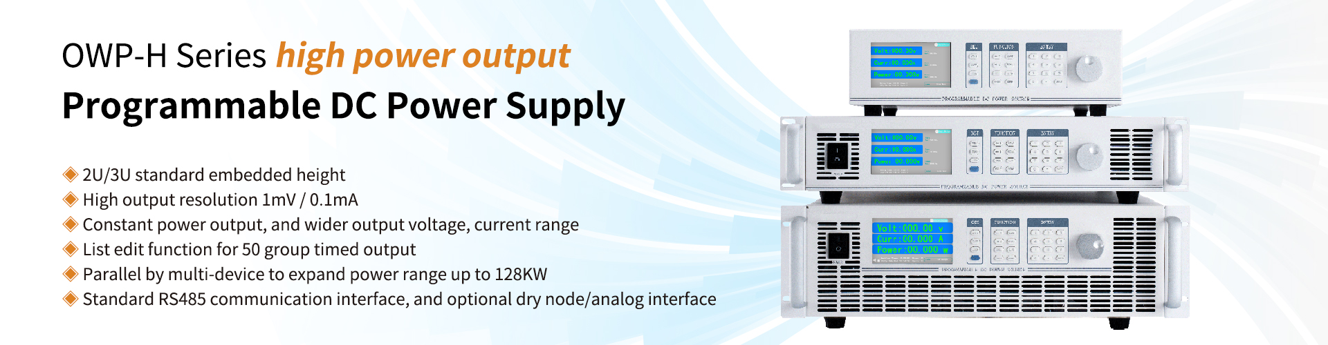 High Power Programmable DC Power Supply