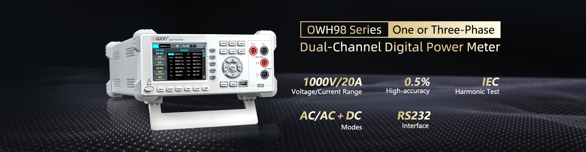 OWH9800 Series Power Meter