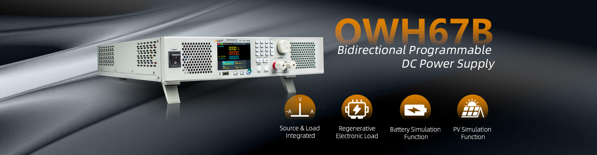 OWH67B Series Bidirectional Programmable DC Power Supply
