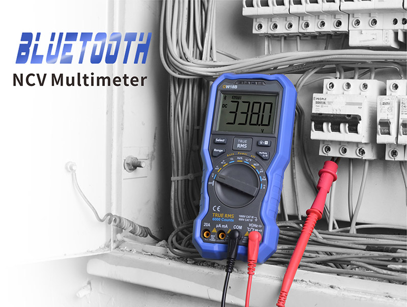 OWON Digital NCV Multimeter with Bluetooth is the branch of OWON's handheld multimeter series. With smaller size and faster reponse rate. Support NCV, True RMS, bluetooth communication. Can be used as Data Logger, Multimeter and Thermometer. Contact us for more detail information!